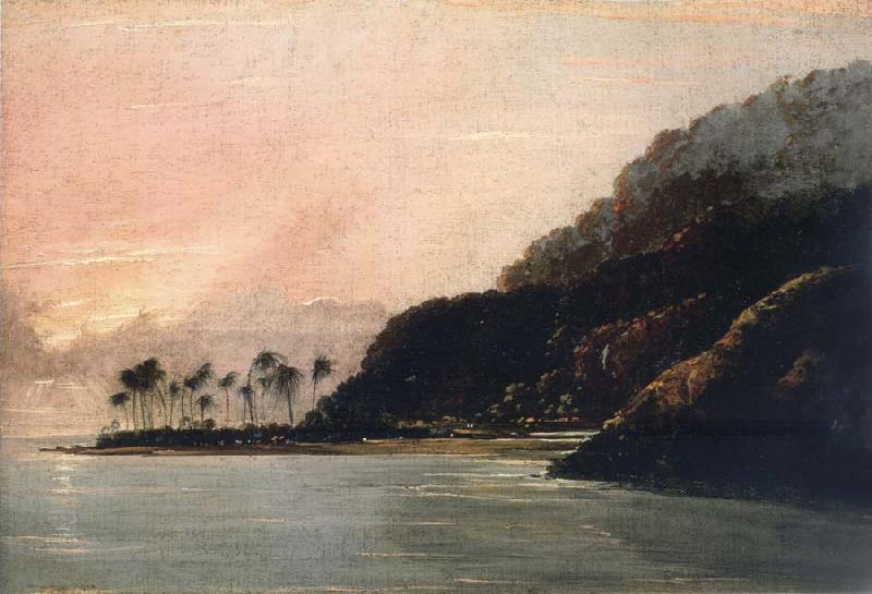 unknow artist A View of Point Venus and Matavai Bay,Looking east oil painting image